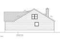 Side view of a single-Gathering home showing simple, clean lines at 816 Hanson Rd, Durham, NC 27713