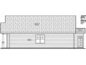 Elevation showing side of home with siding, roof shingles and covered porch at 2230 Amick St., Burlington, NC 27215