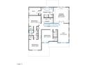 Second floor layout featuring primary bedroom, three additional bedrooms, and a loft area at 3176 Armeria Dr, Apex, NC 27502