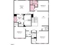 Second floor layout displaying the owner's suite, bedrooms, loft, and bathrooms at 660 Sun Meadow Dr, Wake Forest, NC 27587