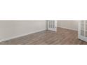 Office with hardwood floors, white trim and neutral paint at 83 Paper Birch Way, Fuquay Varina, NC 27526