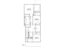 Detailed floor plan of second floor including Primary, bedrooms, loft and bathroom dimensions at 1608 Scales St, Raleigh, NC 27608