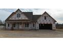 New home with a two-car garage, covered front porch, and excellent structural framework at 6312 River Rd, Fuquay Varina, NC 27526