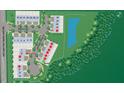Community map showcasing property locations, nearby amenities, and surrounding green spaces at 2112 Opulent Oaks Ln # 7, Durham, NC 27713
