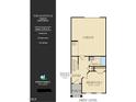 Floor plan of the Manteo II model's first level, featuring a garage, entry porch, and Bedroom 3 at 3009 Honeymyrtle Ln, Durham, NC 27703