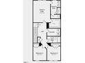 Second floor plan featuring owner's suite, two additional bedrooms, and a loft at 404 Carpels Dr, Wendell, NC 27591