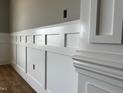 Detailed wainscotting with decorative trim at 896 Olive Branch Dr, Smithfield, NC 27577