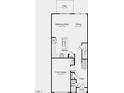 Layout showcasing an open floor plan, kitchen, dining, gathering room, and a 1-car garage at 406 Carpels Dr, Wendell, NC 27591