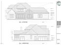 Rear elevation of home showing roof detail and screened porch at 2210 Stephens Rd, Cary, NC 27518