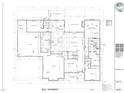 Floor plan showing kitchen, Primary bedroom, living room, office, and garage layout at 2210 Stephens Rd, Cary, NC 27518