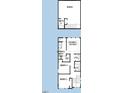 Second floor layout featuring bedrooms, bathrooms, utility, and an owner's retreat at 44 Rainfall Dr, Pittsboro, NC 27312