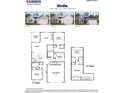 Detailed floor plan of a Stella home featuring 4 bedrooms, 3 baths, a 2-car garage and a game room at 7573 Percussion Dr, Apex, NC 27539