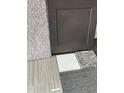 Showcasing a home's interior design choices: cabinet, carpet, tile and granite samples at 275 Deodora Ln, Cameron, NC 28326