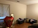 Picture of a bedroom, with a Love You balloon in the corner at 322 Junction Rd # 17D, Durham, NC 27703