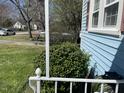 Picture from porch featuring the well-manicured front yard at 214 Grace St, Oxford, NC 27565