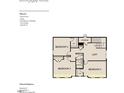 Second floor floor plan showing three bedrooms, a loft, and attic access at 229 S Harvest Ridge Way # Homesite 208, Clayton, NC 27520