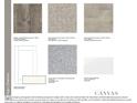 Selection of interior design materials, including flooring, cabinets, and countertops at 272 Hank Way, Angier, NC 27501