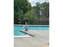 A community pool featuring an ADA lift for accessibility at 160 Kobus Ct, Garner, NC 27529