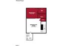 Third floor plan features a recreation room, bedroom 4, and bath 3 at 6964 Doddridge Ln # 13, Cary, NC 27519