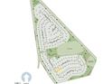 Community map displaying lot numbers, streets, walking trails, and natural area at 18 Thistle Patch Pl, Angier, NC 27501