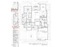 Detailed first floor plan showcasing the layout of living spaces and room dimensions at 249 High Ridge Ln, Pittsboro, NC 27312
