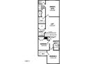 Detailed second-floor floor plan, showing the owner's suite, loft, laundry, and additional bedrooms and bath at 18 Twin Birch Dr, Angier, NC 27501