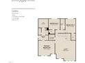 Floor plan of the second floor with primary bedroom, two additional bedrooms, loft, and bathrooms at 556 Contempo Dr # 22, Rolesville, NC 27571