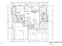 First floor plan layout showing Primary bedroom, kitchen, greatroom, bedrooms and covered deck at 503 Forest Rd, Oxford, NC 27565