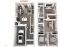 Detailed floor plan showcasing the layout of the home at 1171 Abbott St, Mebane, NC 27302