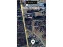 Aerial view of property in proximity to local school at 1545 N Nc 87, Elon, NC 27244
