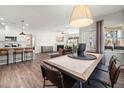 Inviting dining area with stylish table and chairs, perfect for gatherings and everyday meals at 744 Ben Ledi Ct, Raleigh, NC 27603