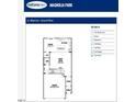 Claymore ground floor plan boasts 1,730 square feet, 3 bedrooms, 2 full baths, 1 half bath, and a 2 car garage at 108 Siebold St, Garner, NC 27529