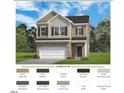 Charming two-story home featuring a two-car garage and neutral color palette at 209 E American Marigold Dr # 44, Benson, NC 27504