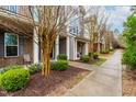 Inviting townhomes with sidewalk access and neat landscaping at 4963 Highcroft Dr, Cary, NC 27519