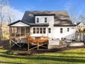 Beautiful home with a screened in porch and deck perfect for outdoor gatherings and relaxation at 110 Black Swan Dr, Youngsville, NC 27596