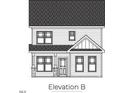 Exterior home elevation features vertical siding, crisp white trim, and a welcoming front porch at 73 Legolas Ct, Middlesex, NC 27557