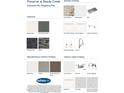 Selection of kitchen, bath, and exterior finish samples with a variety of color and material options at 283 Golfview Avenue, Benson, NC 27504