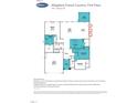 Layout of an open-concept first-floor featuring a great room, dining area, and spacious kitchen at 283 Golfview Avenue, Benson, NC 27504