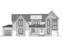 Detailed black-and-white blueprint showcases the home's elevation and dimensions at 170 Cherry Bark Dr, Youngsville, NC 27596