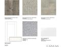 Selection of flooring, carpet, cabinets, and backsplash materials for interior design inspiration and customization at 1129 Sun Springs Rd, Wake Forest, NC 27587