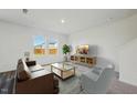 Bright living room with natural light, stylish furniture, and modern decor at 1140 Centerview Drive, Nashville, NC 27856