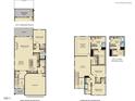 Detailed floor plan showcasing the layout of the home, including the kitchen, bedrooms, and owner's suite at 228 Nahunta Dr, Apex, NC 27539