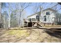 Inviting back porch and outdoor living space at 362 Linden Close, Pittsboro, NC 27312