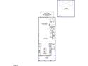 Detailed floor plan showcasing the layout of the first floor including kitchen, Gathering room, and entry at 728 Georgia'S Landing Pkwy # 9, Raleigh, NC 27603