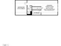 Third-floor layout featuring a finished area, unfinished attic/mechanical space, bathroom, and storage at 3213 Armeria Dr, Apex, NC 27502