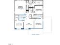 Second floor plan showcasing primary and secondary bedrooms, baths, walk-in closets, and loft at 581 Magnolia Acres Ln, Fuquay Varina, NC 27526