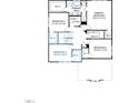 A detailed floor plan showcases the layout of the second floor, including primary and additional bedrooms at 125 White Magnolia Ln, Fuquay Varina, NC 27526