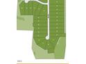Community lot layout displaying available homesites in green for new construction homes at 249 Spilona Way # 64, Four Oaks, NC 27524