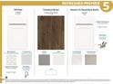 Interior finishes including cabinets, counter tops, flooring, hardware, paint, and tile at 1304 Hazelnut Ridge Ln, Knightdale, NC 27545