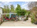Spacious backyard with hammock, mature trees, and plenty of room for outdoor relaxation and entertaining at 2801 Bethune Dr, Raleigh, NC 27603